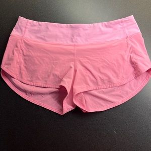 speed up low rise lululemon shorts